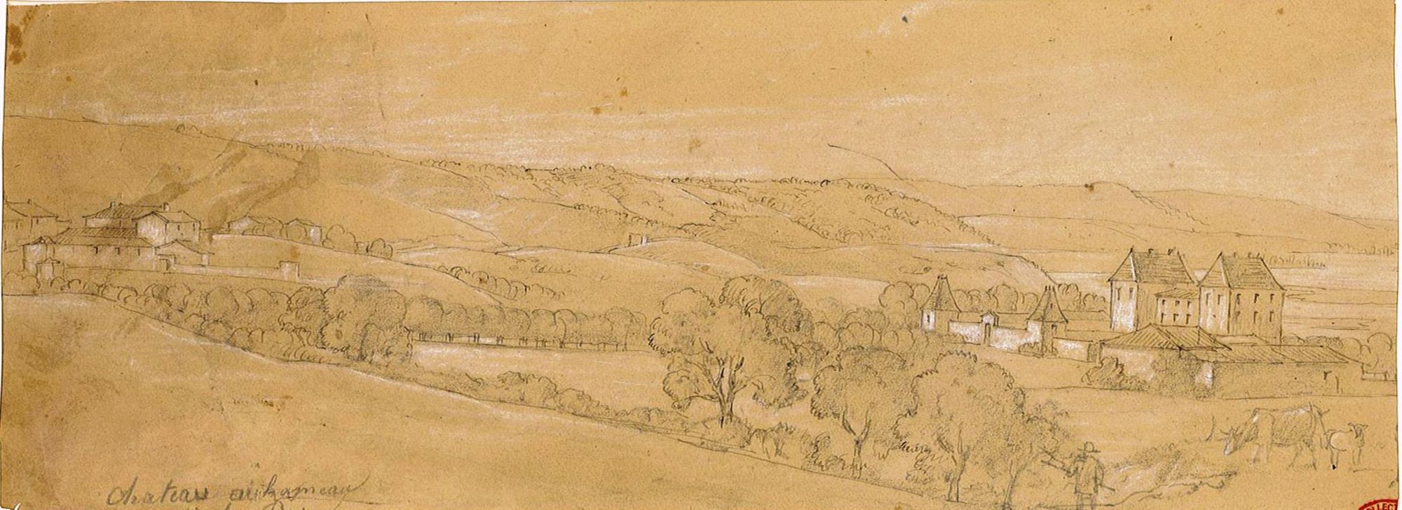 Château de la Pape, Antoine DUCLAUX (Vers 1850)