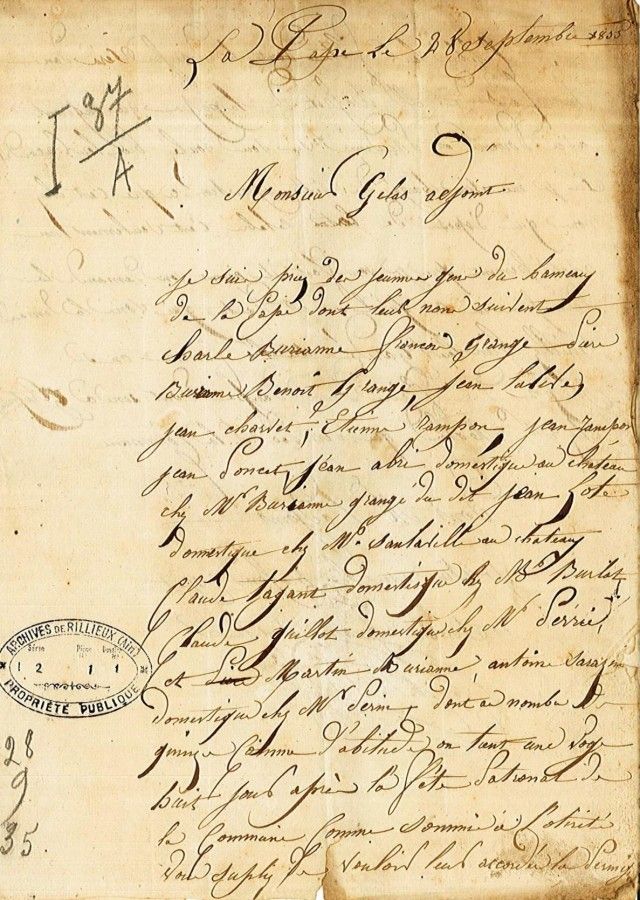 Fêtes locales et nationales : vogues, fêtes patronales (1835-1900) [II2/1]